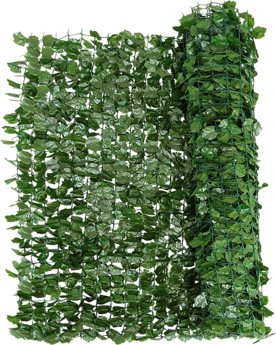 Costway Faux Ivy Leaf Decorative Privacy Fence Outdoor Screen 41607592 New