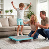 25.5 Inch Kids Mini Trampoline with 4 Removable and Non-Slip Foot Pads-Blue - Gallery View 1 of 11