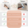 Comparison of 25 Feet Mini Split Line Set with pure copper pipes for superior thermal conductivity and durability.
