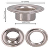 Yescom Grommet & Washer 1/4" 3/8" 1/2" #0 #2 #4 / New