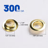Yescom Copper Brass Grommet & Washer Eyelet 1/2", 3/8", 7/32" New