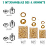 Yescom Grommet Machine with #0 #2 #4 Dies 900ct. New