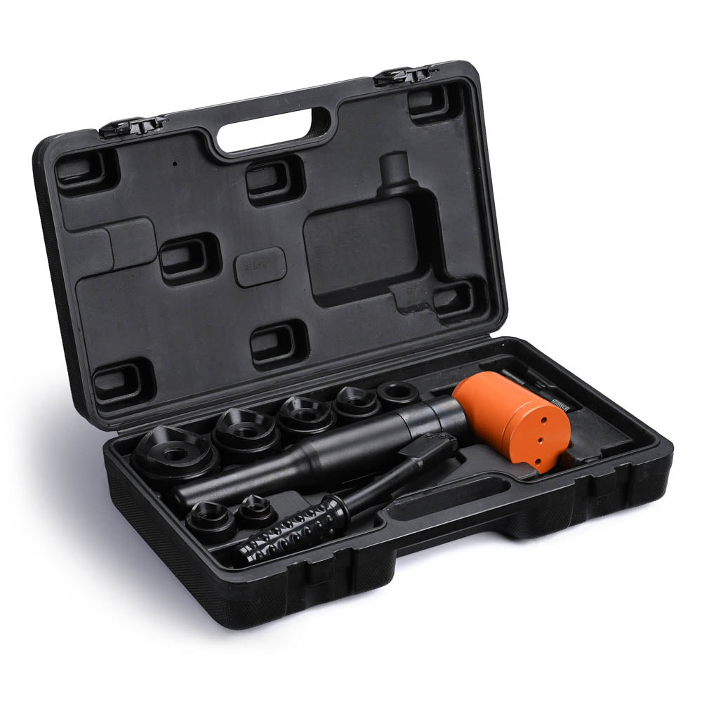 Yescom Hydraulic Punch Tool 8 Ton 1/2-2in Knockout Set New