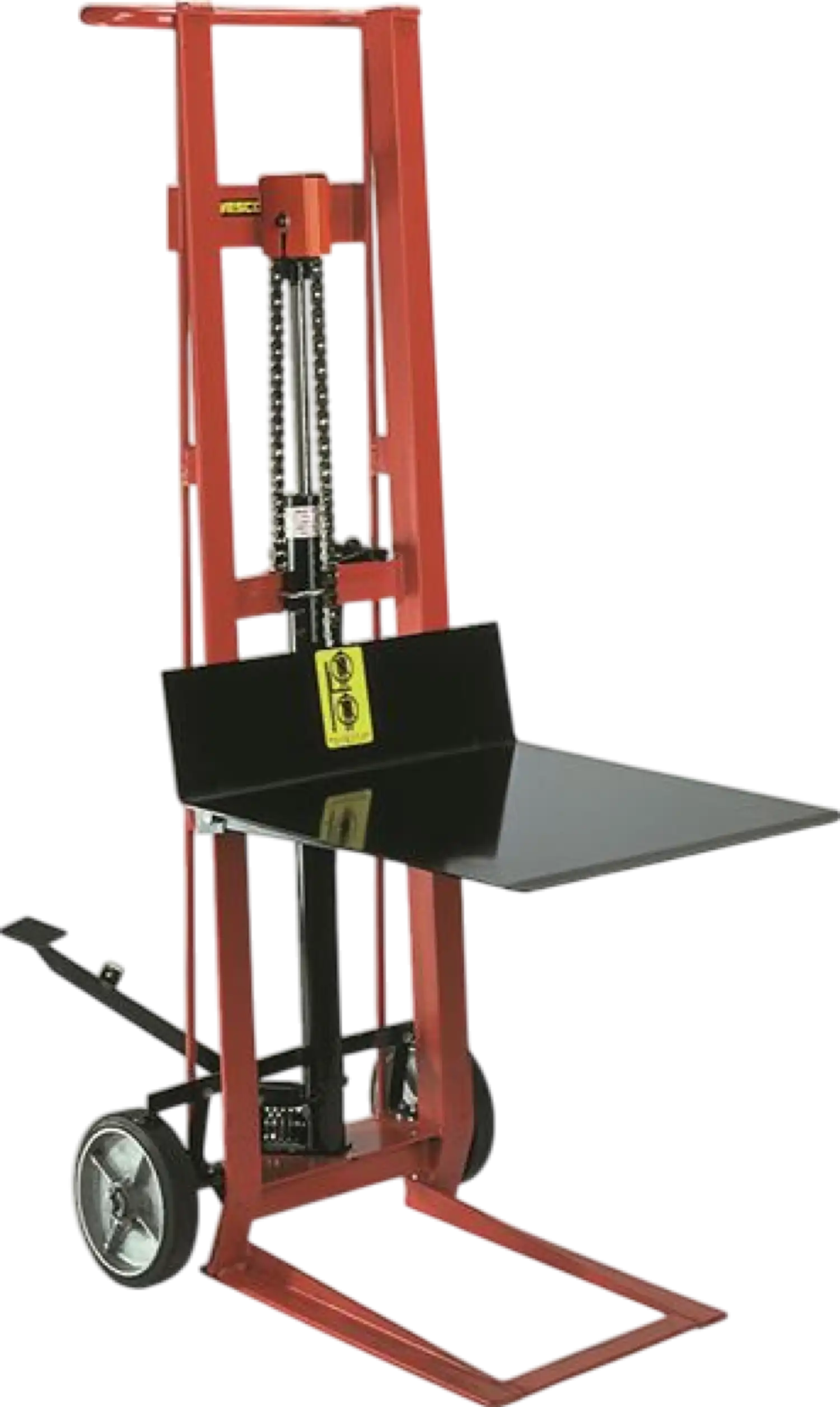 Wesco 260003 Hydraulic Pedal Lift 750 lb. Load with 54