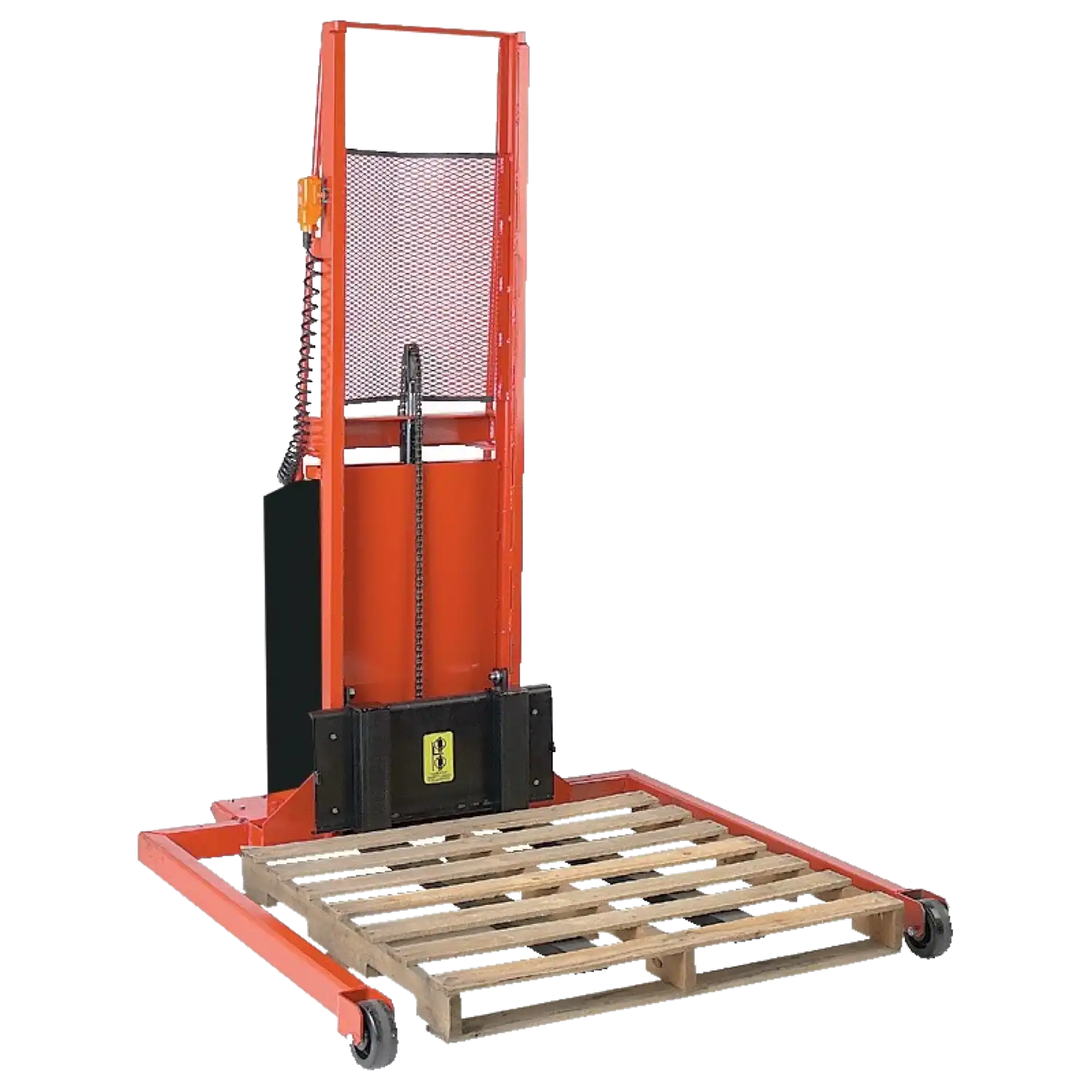 Wesco 261035 Electric Adjustable Span Straddle Stacker 3