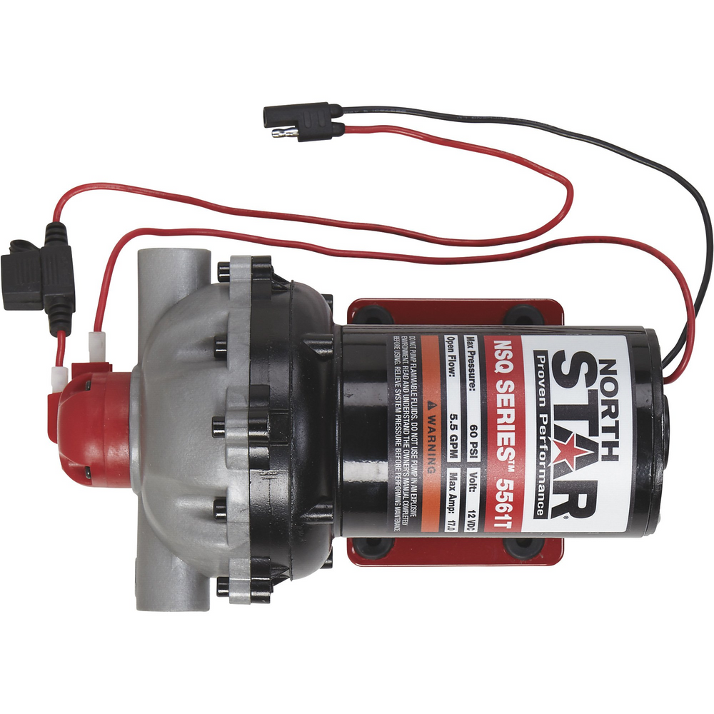 NorthStar NSQ Series Sprayer Diaphragm Pump On Demand 12V 60 PSI 5.5 GPM 2685561 New