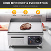 Yescom Electric Countertop Griddle Flat Grill 14in 1500W New