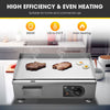 Yescom Electric Griddle with Lid Flat Top Grill 22in 3000W New