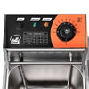 Yescom Electric Deep Fryer 24 L 5000W Dual-Tank New