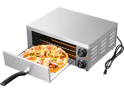 Yescom Countertop Pizza Oven 12 inch 1300W with Timer New