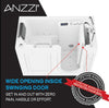 Anzzi 2753FLWL Bathtub 27" x 53" Left Drain Walk-In Whirlpool Air Jets Waterfall Quick Fill New
