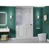 Anzzi 2753FLWL Bathtub 27" x 53" Left Drain Walk-In Whirlpool Air Jets Waterfall Quick Fill New