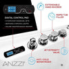 Anzzi 2753FLWL Bathtub 27" x 53" Left Drain Walk-In Whirlpool Air Jets Waterfall Quick Fill New