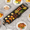 27 Inch Large Electric Griddle Nonstick BBQ Grill with Adjustable Temperature-S - Gallery View 1 of 10