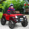 12V Kids Ride On Truck with Remote Control and Double Magnetic Door-Red - Gallery View 1 of 13