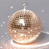 Yescom Mirror Ball 7 Inch 8 Pack Silver New