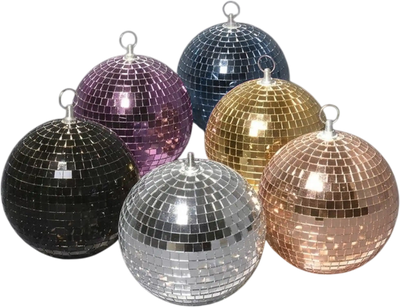 Yescom Mirror Ball 7 Inch 8 Pack Silver New