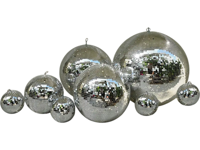 Yescom Mirror Disco Ball 12in Silver New