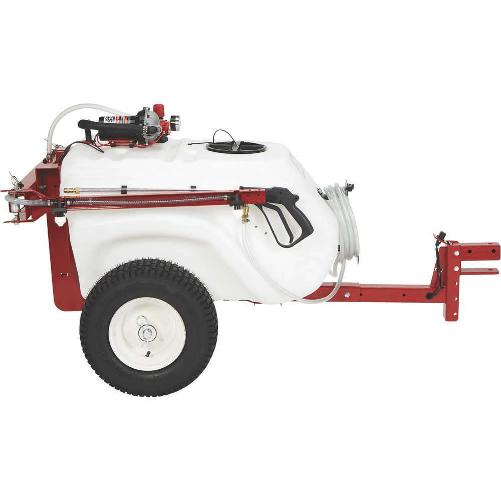 NorthStar Tow Behind Trailer Boom Broadcast and Spot Sprayer 41 Gallon Capacity 60 PSI 12V DC 4.0 GPM 282585 New