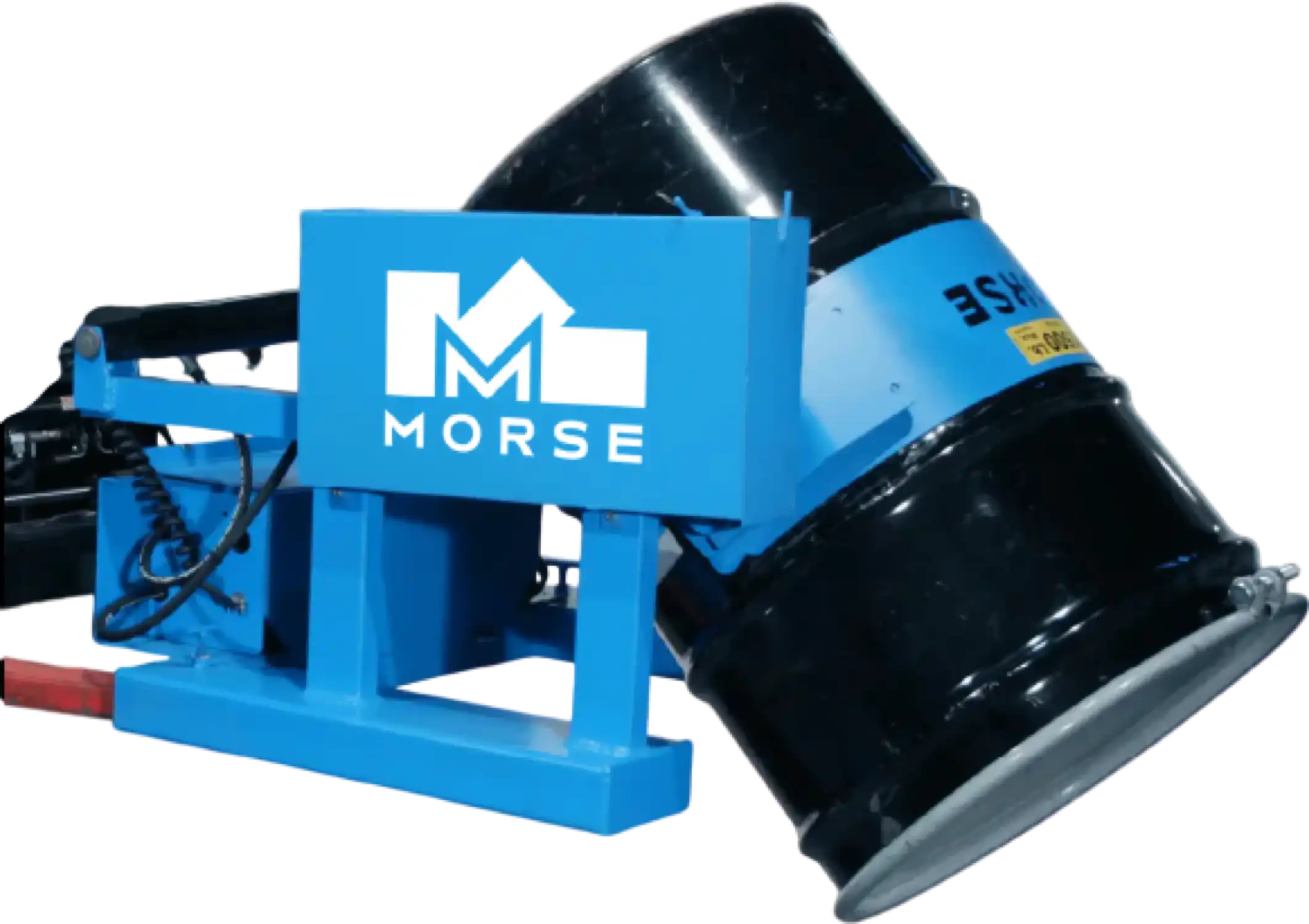 Morse 285A-BP Forklift-Karrier Drum Lift with Battery Powered Tilt 1500 Lbs New