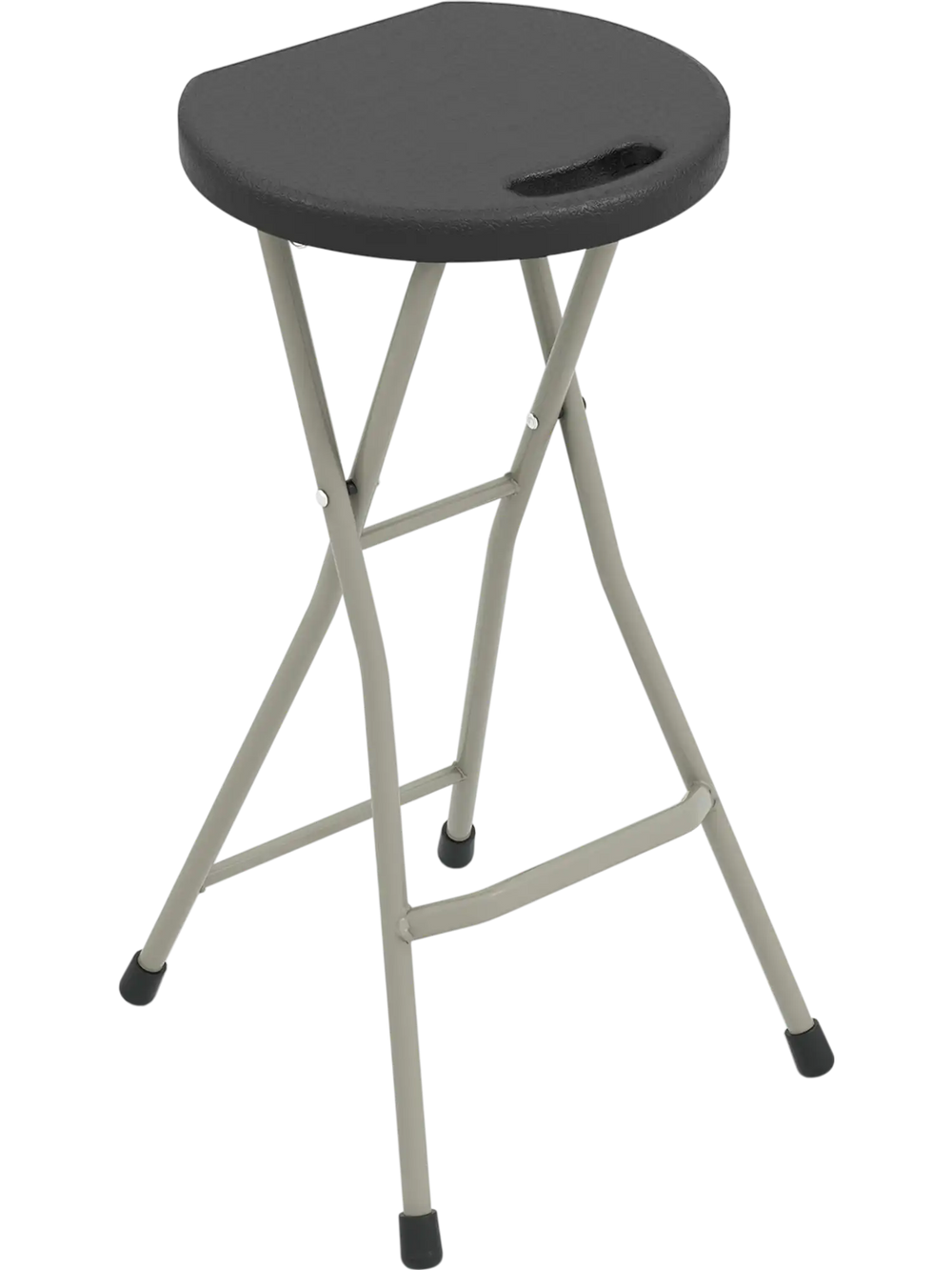 28 Inch Portable Folding Stools with 330lbs Limited Sturdy Frame
