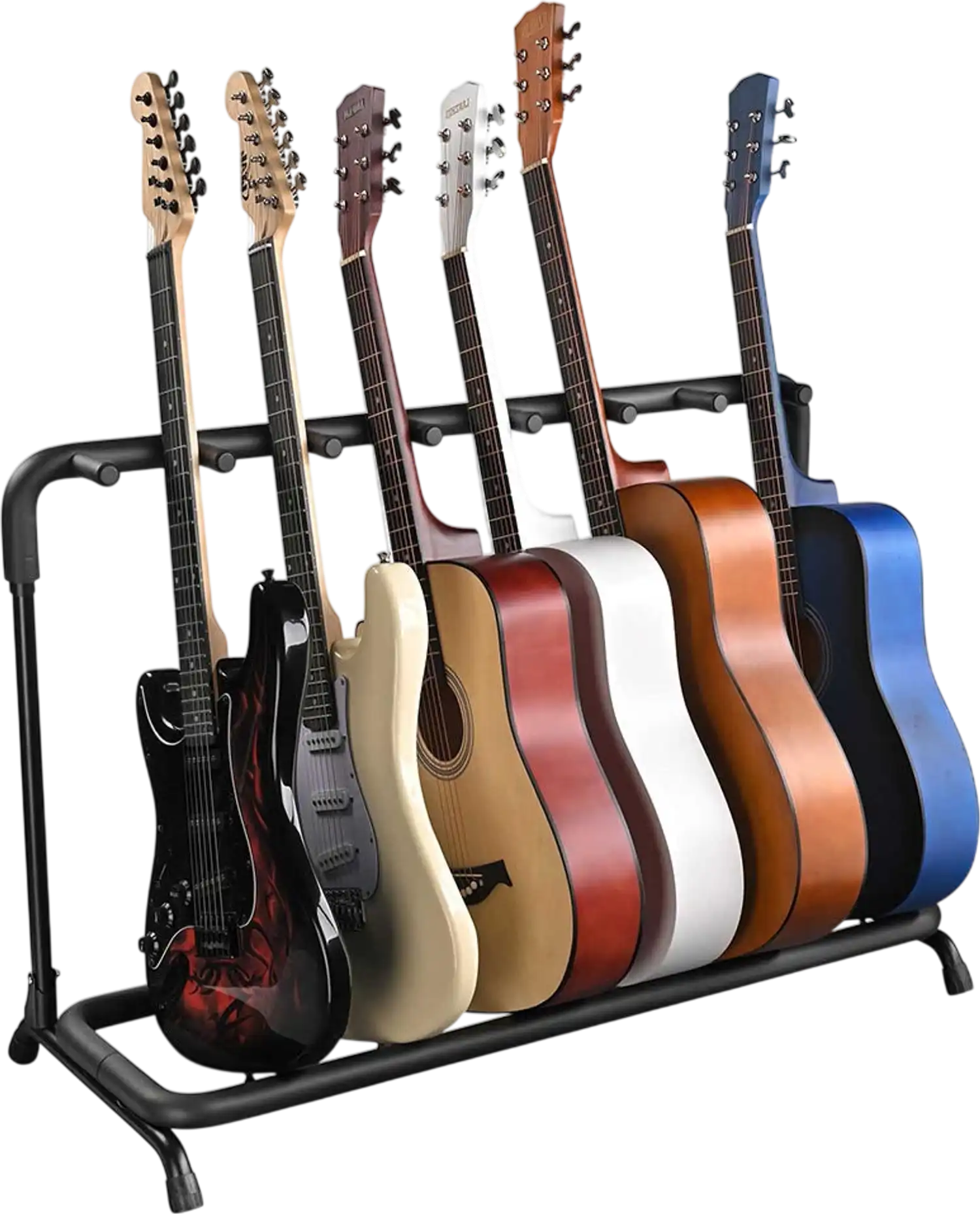 Yescom Guitar Stand Folding Display Rack 3/ 5/ 7/ 9 New