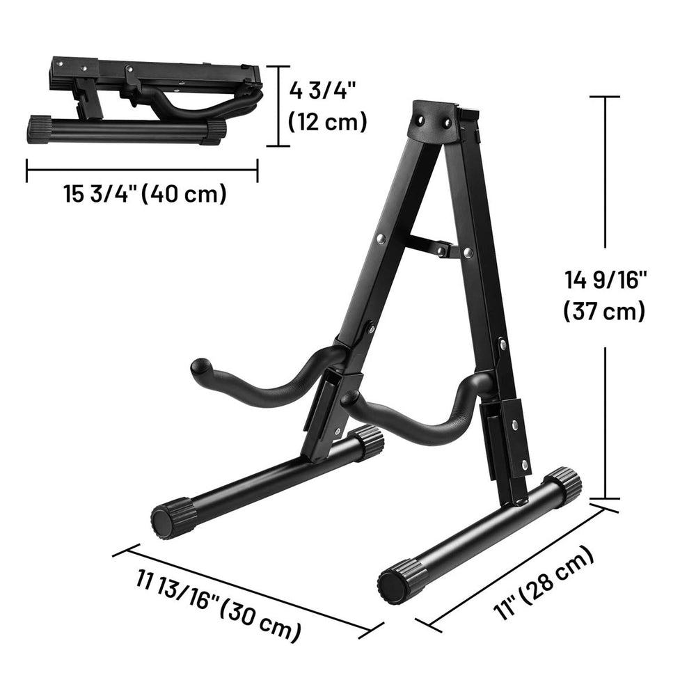 Yescom Guitar Stand Folding Display Rack 3/ 5/ 7/ 9 New