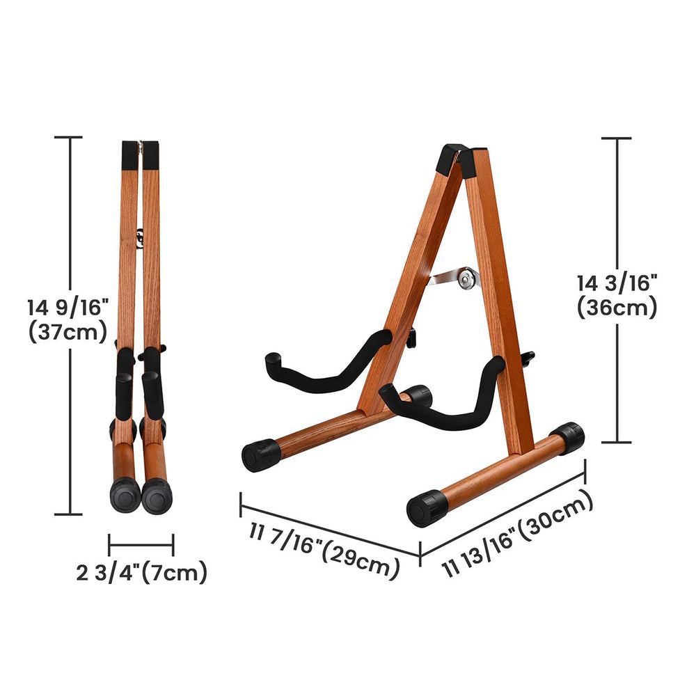 Yescom Guitar Stand Folding Display Rack 3/ 5/ 7/ 9 New