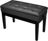 Yescom Piano Bench Adjustable Height Black New