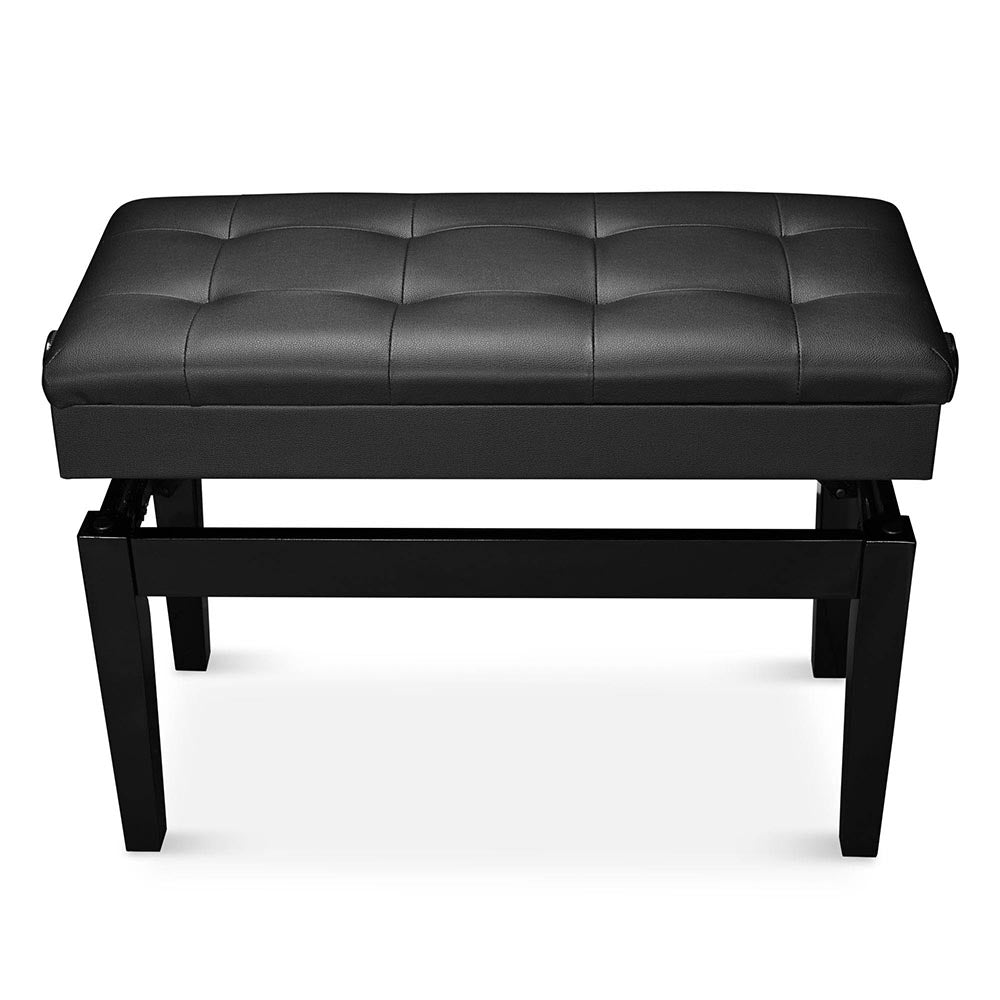 Yescom Piano Bench Adjustable Height Black New