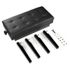 Yescom Piano Bench Adjustable Height Black New
