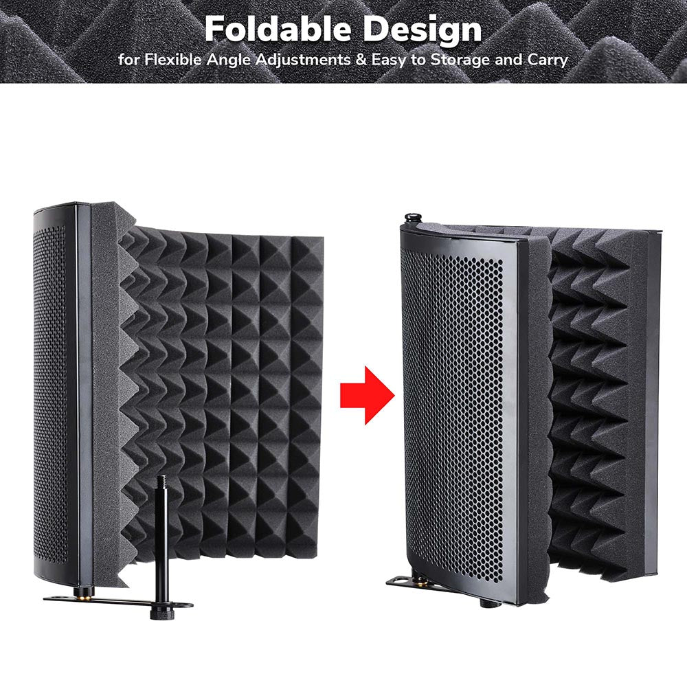 Yescom Microphone Isolation Shield 2-Panel New – FactoryPure