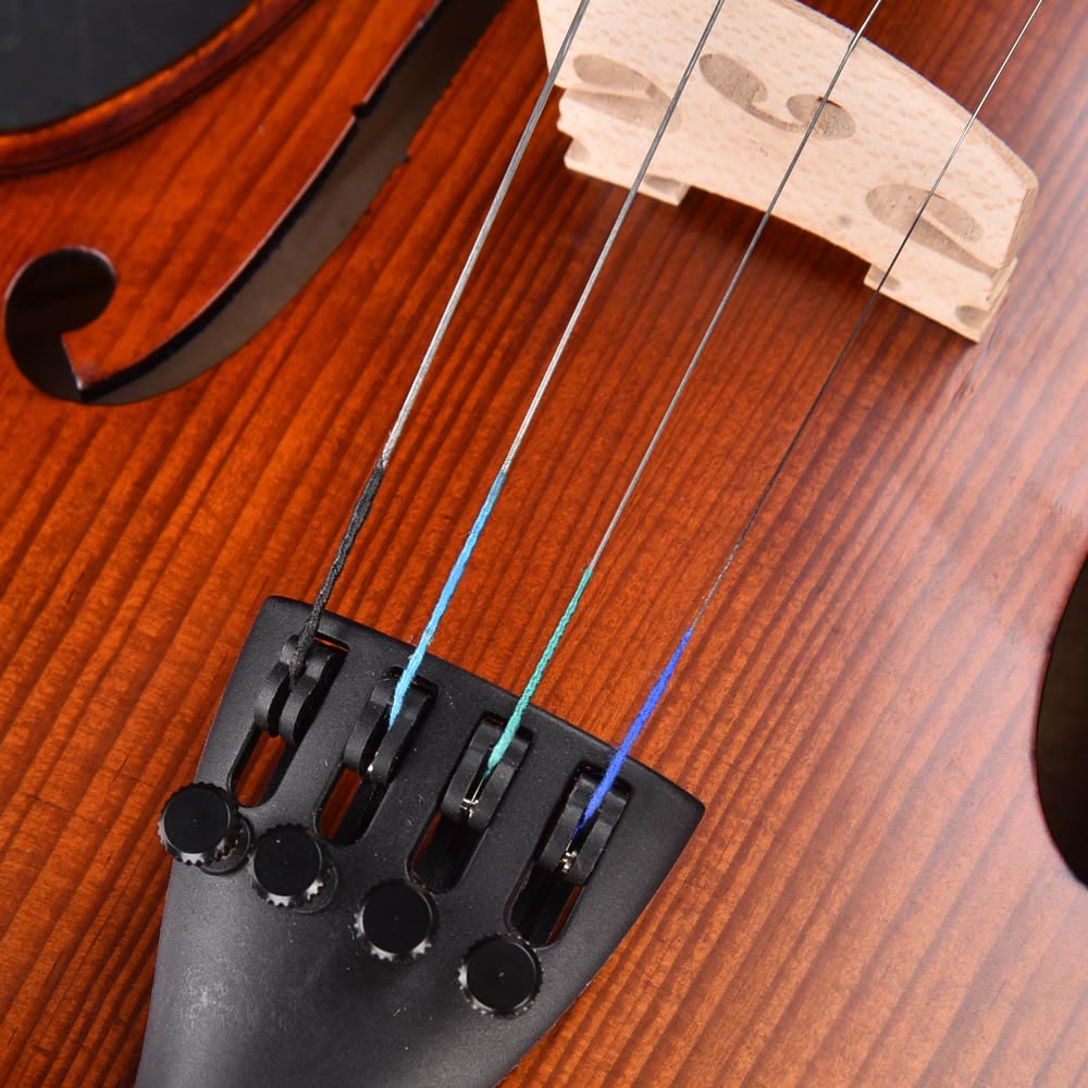 Yescom Violin String & Bridge Set 3/4-4/4 New