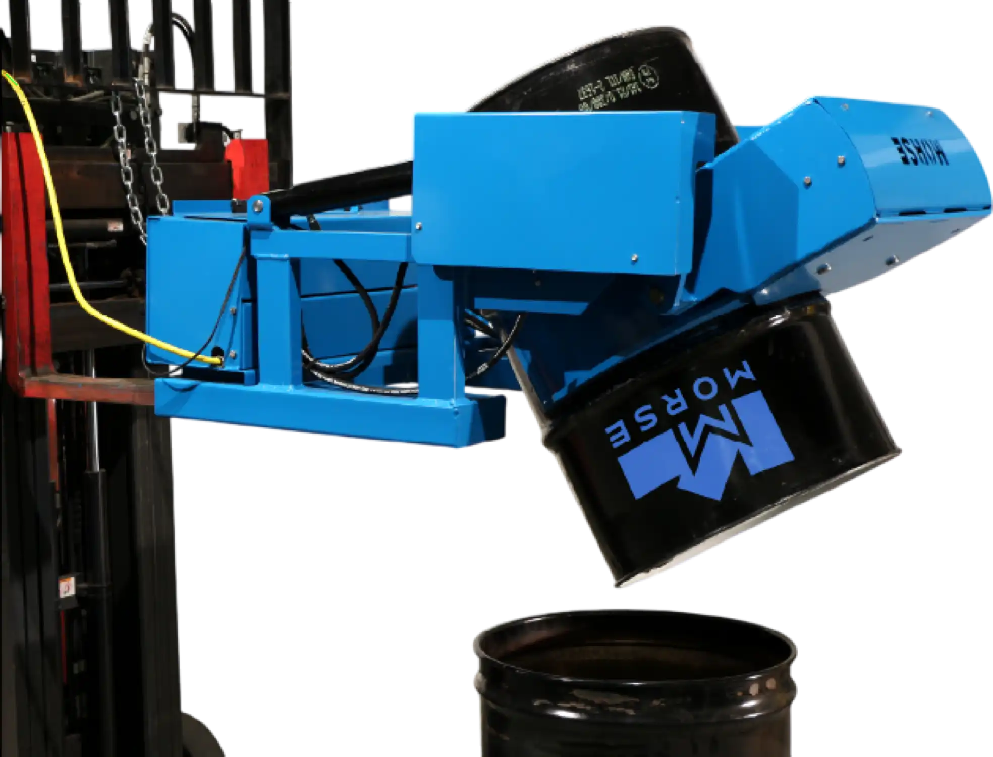 Morse 290F Grip+Go Forklift Drum Handler with 12V Power Grip and Tilt New