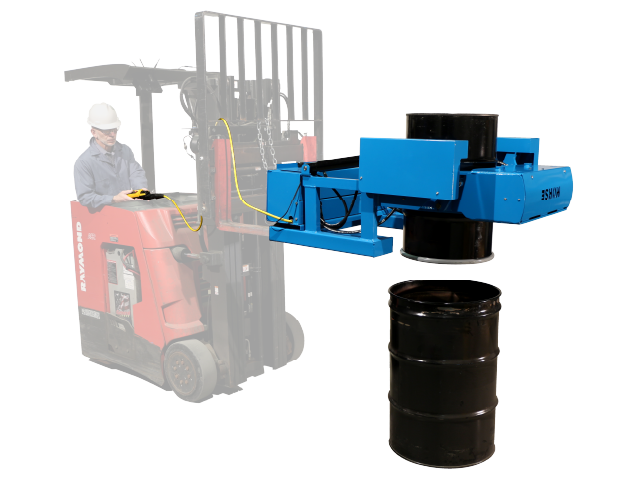 Morse 290F Grip+Go Forklift Drum Handler with 12V Power Grip and Tilt New