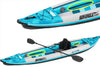 Sea Eagle 385ft FastTrack V-Bottom Inflatable Kayak Pro Solo Package 385FTK_PSB New