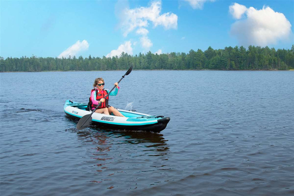 Easy to paddle solo or tandem.