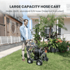 Giraffe Tools Garden Hose Reel Cart 4 Wheels Heavy Duty New