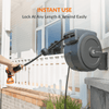 Giraffe Tools Retractable Hose Reel Bundle 100ft + 155ft New