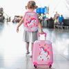 2 Pieces Kids Carry-on Luggage Set with 12 Inch Backpack-Multicolor - Gallery View 1 of 10