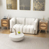 Set of 2 rattan nightstands with solid wood legs, featuring 2 drawers and a charming bohemian style for versatile use.