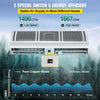 Vevor Air Curtain 40" Commercial 2 Speeds 1667 CFM/1490 CFM 2 Limit Switches Low Noise New