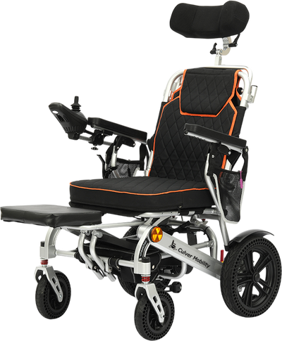 Alton Culver Panther Electric Wheelchair Reclining Foldable All-Terrain 13 Mile Range 4 MPH 24V 500W New