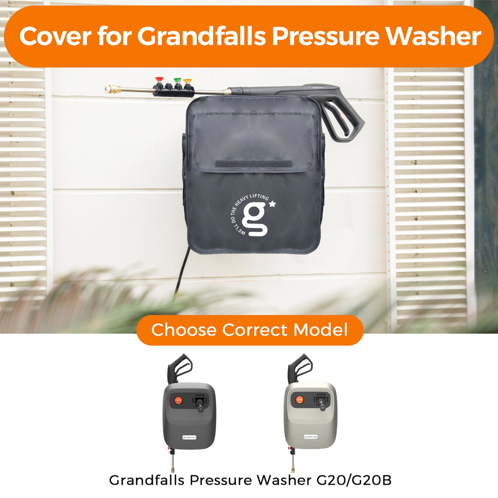 Giraffe Tools Grandfalls Retractable Pressure Washer Cover New