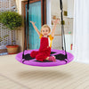 40 Inch Flying Saucer Tree Swing Indoor Outdoor Play Set-Purple - Gallery View 1 of 10