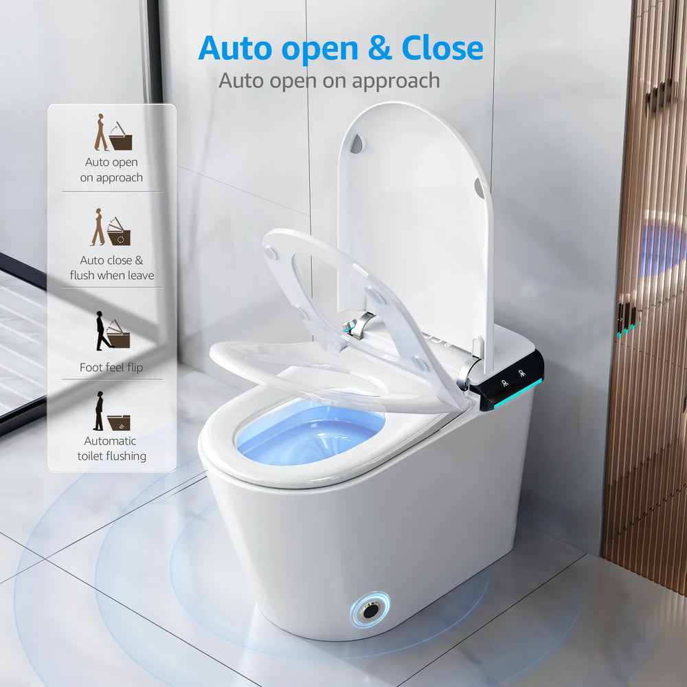 Yulika U1 Smart Bidet Toilet with Touchscreen and Aromatherapy System New