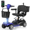 iScooter X02 Pro Mobility Scooter 4-Wheel 20 Mile Range 6.2 MPH 24V 20Ah New