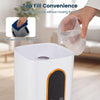 Top fill 2.4 Gal humidifier with wide opening for easy cleaning, ideal for large rooms up to 540 sq.ft.