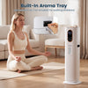 Cool mist humidifier with 2.4 gal tank, built-in aroma tray, and 540 sq.ft coverage for comfortable large rooms.