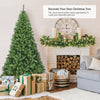 6 ft PVC artificial Christmas tree with a simple green color and 1346 tips, ideal for creating a festive indoor.
